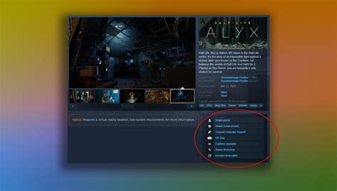 Valve Explains Changes to How VR Support Appears on Steam Pages