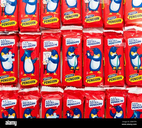 Mcvities Penguin chocolate bars Stock Photo - Alamy