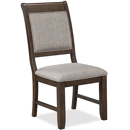 Crown Mark Tarin 2145S Transitional Upholstered Dining Side Chair | Wayside Furniture & Mattress ...