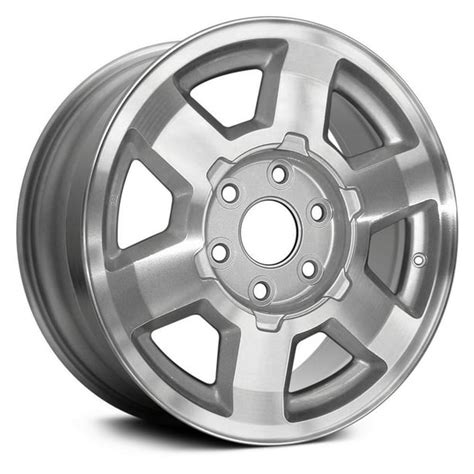 17 Inch Aluminum OEM Take off Wheel Rim For GMC Sierra 1500 2004-2007 6 Lug 5.5mm 6 Spoke ...