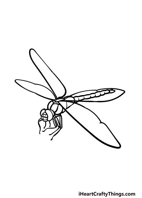 Dragonfly Drawing Images