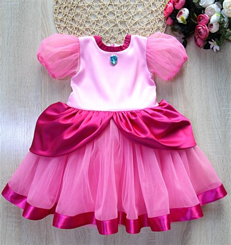 Princess Peach Dress the Best Quality Princess Peach Dress - Etsy