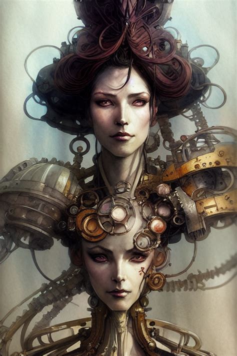 LADY MECHANIKA - GENERATIVE ART RESEARCH on Behance