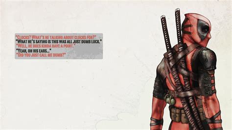 Deadpool Quotes Wallpapers - Top Free Deadpool Quotes Backgrounds ...