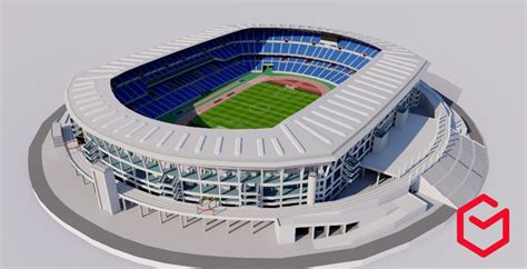 International Stadium Yokohama | CGTrader