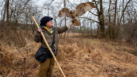 Lansdale Falconer Brings Back Ancient Form of Hunting