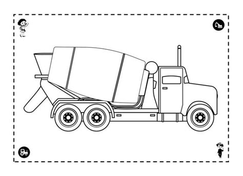 Printable Tractor & Trucks Coloring | Made By Teachers