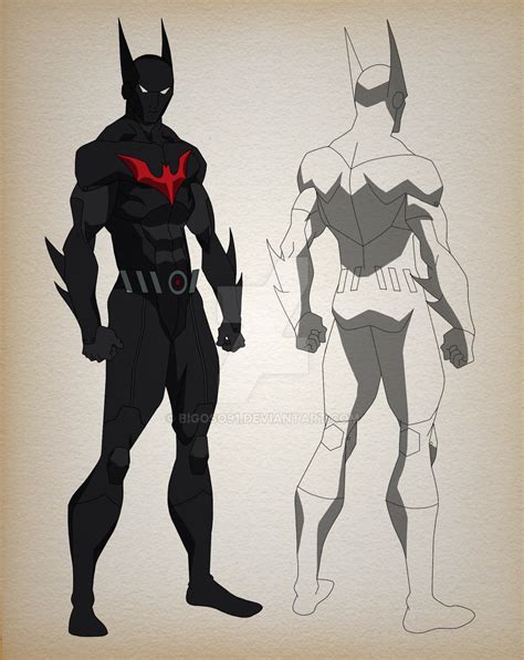 Batman Beyond Character design by bigoso91 on DeviantArt