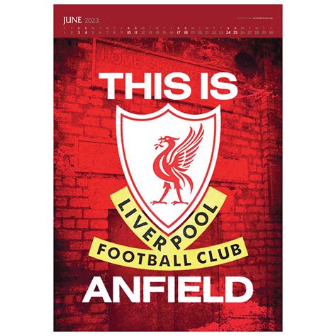 Liverpool FC Deluxe Calendar 2023 | Taylors Merchandise