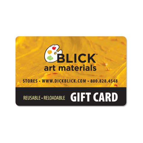 Blick Gift Card - This Year's Best Gift Ideas