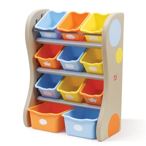 Step2 Storage Bin Organizer, Tropical Colors Bins - Walmart.com - Walmart.com