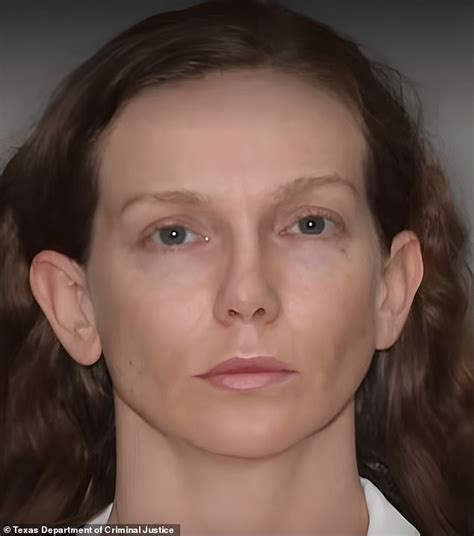 Killer yoga teacher Kaitlin Armstrong is seen in new prison mugshot looking stony-faced as she ...