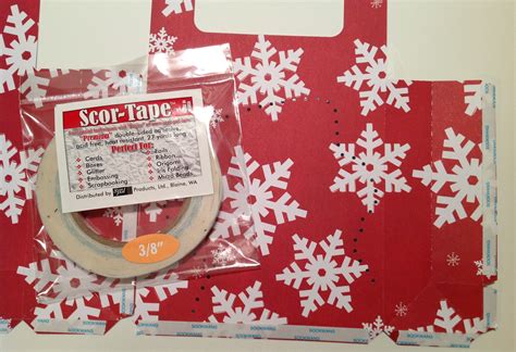 Scor Tape on bag – Scrap Me Quick Designs