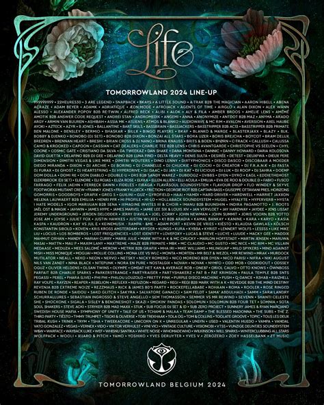 Tomorrowland Drops Massive Lineup for 2024 Edition | That Festival Site