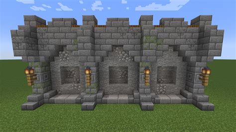 Minecraft Medieval Castle Walls