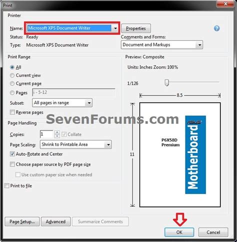 Microsoft XPS Document Writer - Print to XPS File | Tutorials