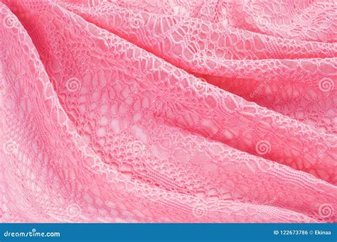 The Texture of the Silk Fabric, Soft Pink Stock Photo - Image of ripple, curve: 122673786