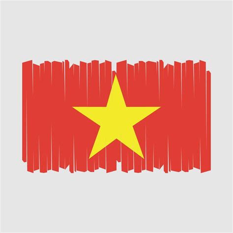 Vietnam Flag Vector 21934195 Vector Art at Vecteezy