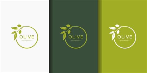 Olive logo template Vectors & Illustrations for Free Download | Freepik