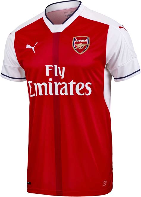 Puma Kids Arsenal Home Jersey - 2016 Youth Arsenal Jerseys