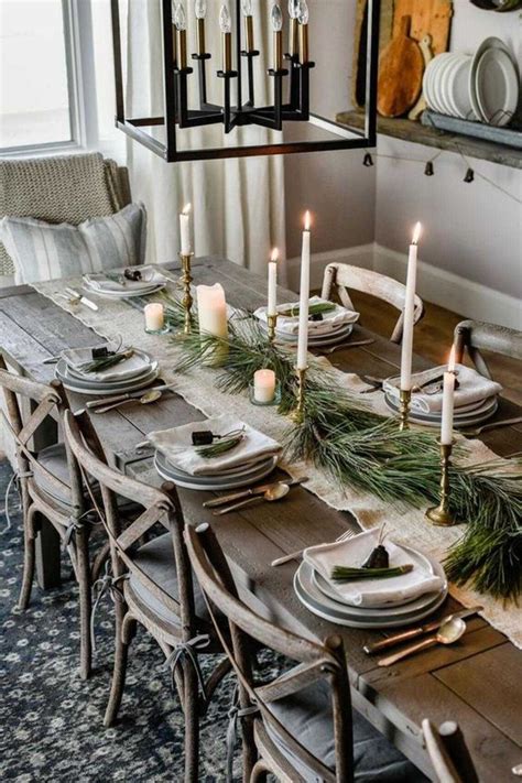 Wohninspiration – Gut gehalten | Style | Christmas dining table, Christmas dining room ...