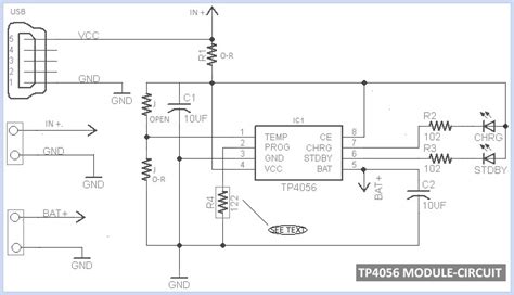 TP4056 LiPo Battery Charger For RC Toys