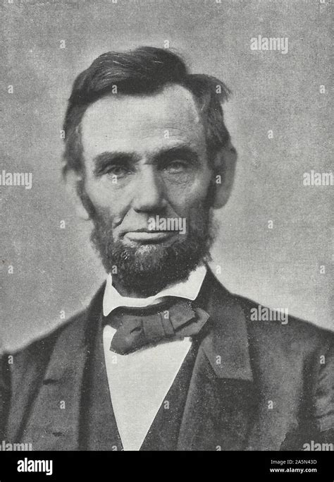 President Abraham Lincoln in 1864 Stock Photo - Alamy