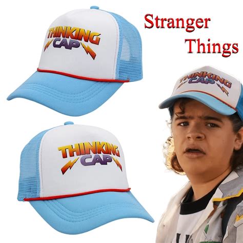 Stranger Things Season 4 Baseball Cap Dustin Hat Retro Mesh Thinking ...