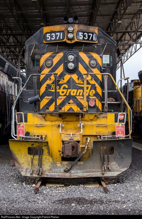 DRGW 5371 Denver & Rio Grande Western Railroad EMD SD40T-2 at Ogden ...