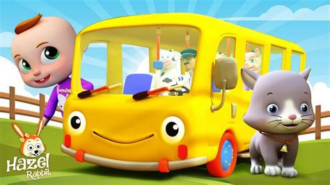 Kids Songs Cartoons: Baby Bus + Nursery Rhymes for Children | Kids ...