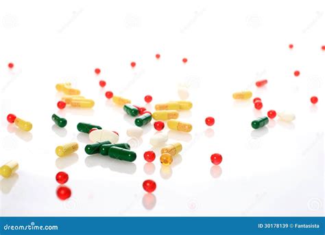 Pills. stock image. Image of concept, colorful, medic - 30178139