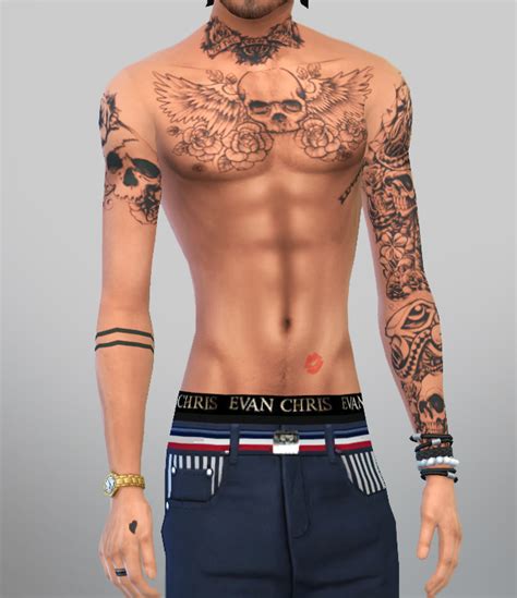 Sims 4 CC's - The Best: Tattoos by Cooper322