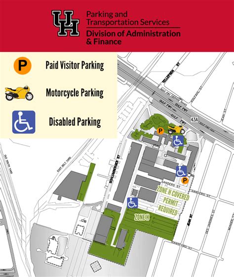 Parking Maps - University of Houston