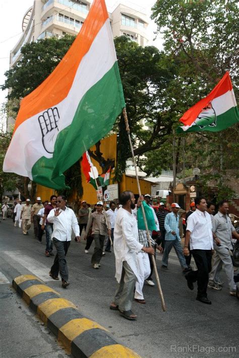 Indian National Congress Flag - RankFlags.com – Collection of Flags