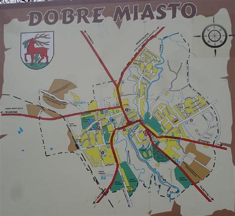 Dobre Miasto town map | David Lisbona | Flickr