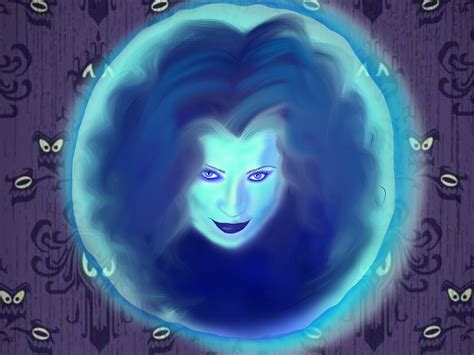 First Ever Haunted Mansion Fanart - Jennifer Tilly as Madame Leota ...