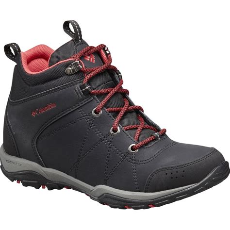 Womens Leather Waterproof Hiking Boots