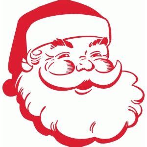 Silhouette Design Store - View Design #70195: santa face