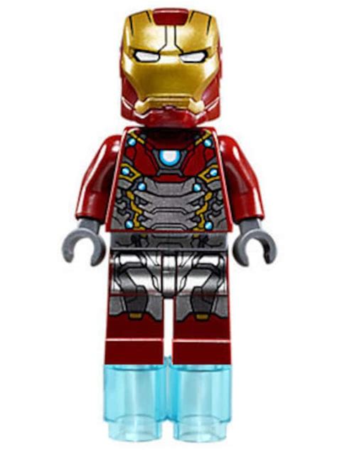 Lego MINIFIGURE Iron Man Mark 47 Armor - Etsy