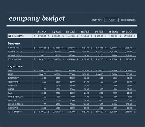 FREE 16+ Sample Business Budget Templates in Google Docs | Google Sheets | Excel | MS Word ...