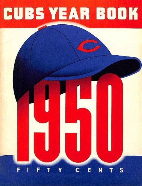 1950 CHICAGO CUBS Print Vintage Baseball Poster. Retro | Etsy | Chicago ...