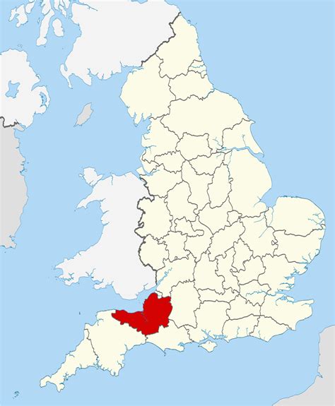 Somersetshire England Map | secretmuseum