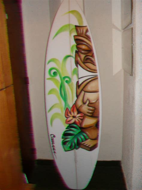 SURFBOARDS ART CORA FERNANDEZ OLIVER: SURFBOARD PINTADA SOBRE FOAM POR CORA PARA J.DE JESUS