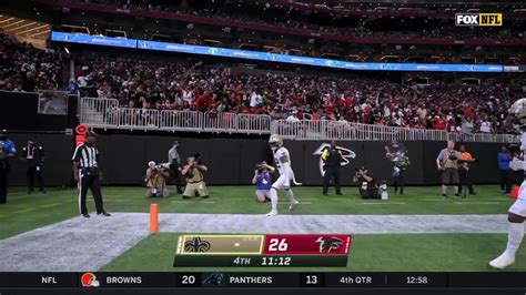 Saints WR Chris Olave converts the 2-point conversion | Saints at ...