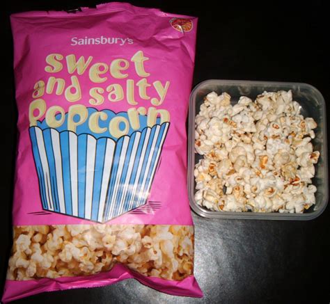 FOODSTUFF FINDS: Sweet and Salty Popcorn (Sainsbury’s) [By @Cinabar]