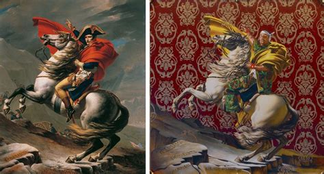 Kehinde Wiley, Napoleon Leading the Army over the Alps