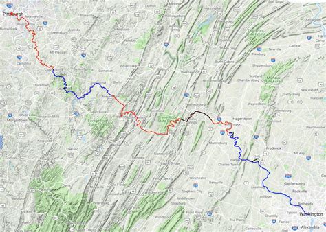 Bikepacking GAP Trail & C&O Canal Trail