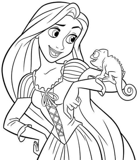 coloring.rocks | Tangled coloring pages, Rapunzel coloring pages ...