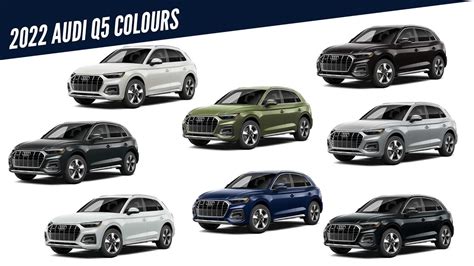 2022 Audi Q5 - All Color Options - Images | AUTOBICS - YouTube