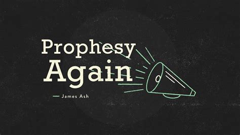 Prophesy Again - YouTube